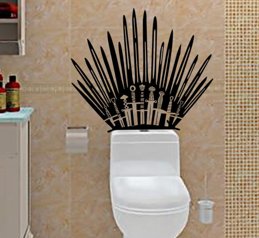 Iron Throne Creative stickers - Do Home Improvement - [product_variant] - grass - lawn - green grass -