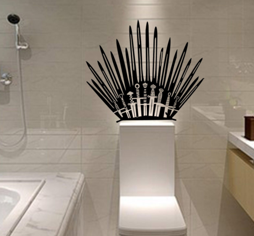 Iron Throne Creative stickers - Do Home Improvement - [product_variant] - grass - lawn - green grass -