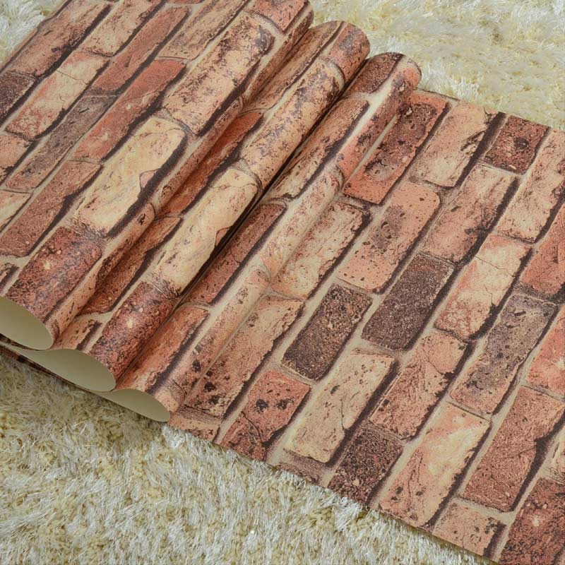 Imitation brick pattern wallpaper - Do Home Improvement - [product_variant] - grass - lawn - green grass -