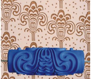 5 Inch Printing Pattern Roller Sleeve - Do Home Improvement - [product_variant] - grass - lawn - green grass -