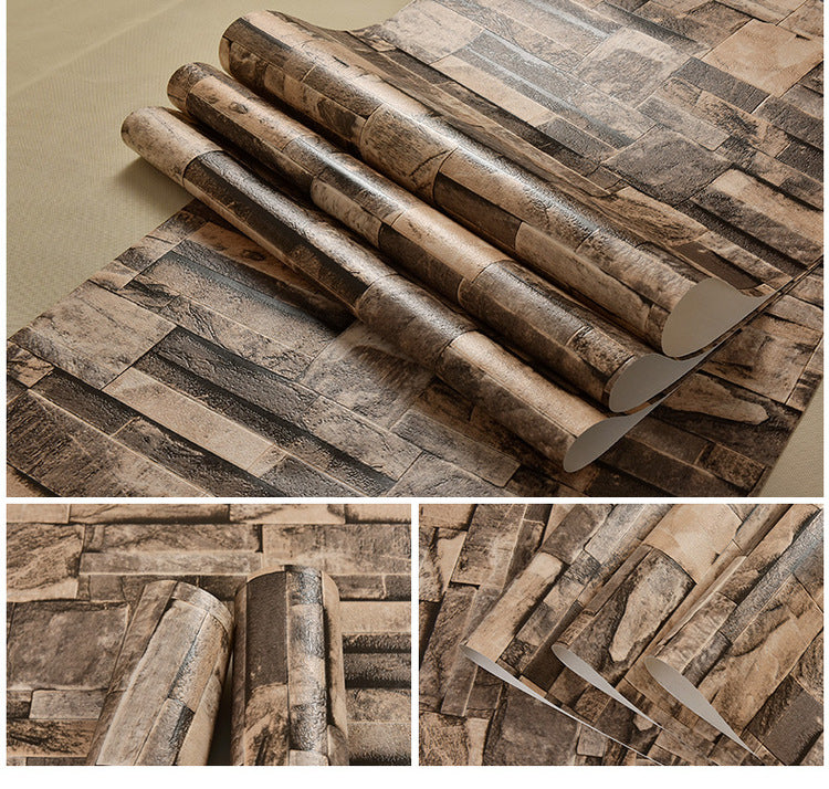 3D PVC imitation marble wallpaper - Do Home Improvement - [product_variant] - grass - lawn - green grass -