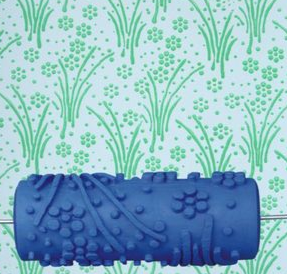5 Inch Printing Pattern Roller Sleeve - Do Home Improvement - [product_variant] - grass - lawn - green grass -