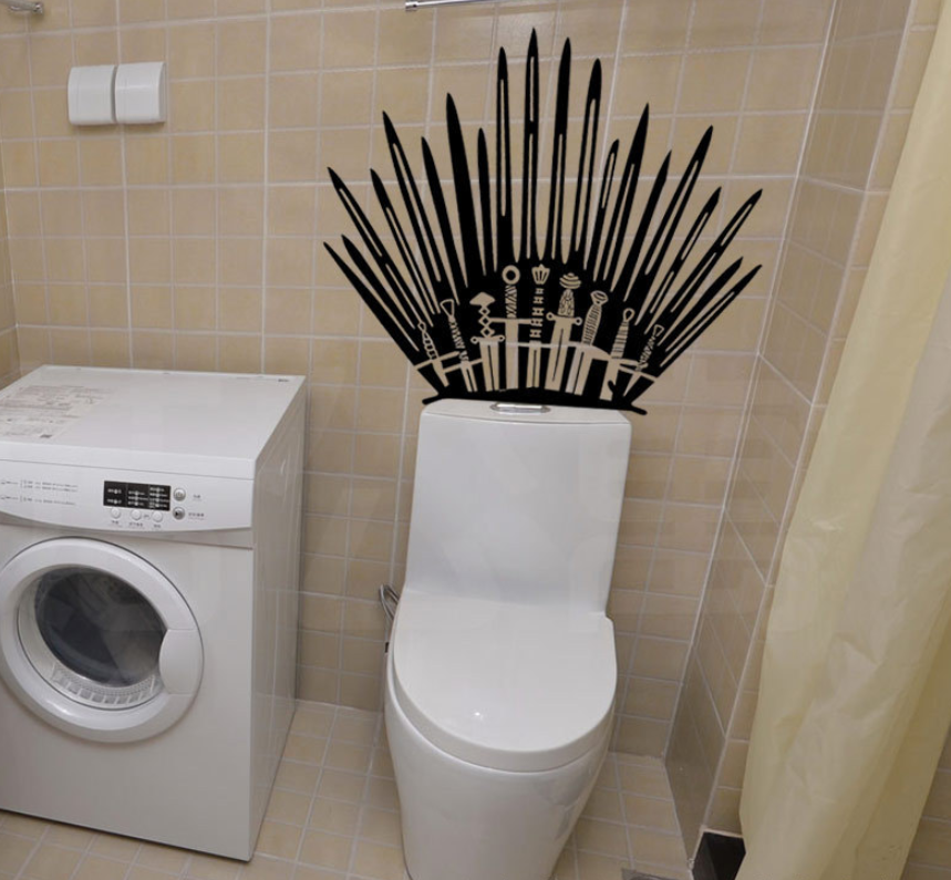 Iron Throne Creative stickers - Do Home Improvement - [product_variant] - grass - lawn - green grass -