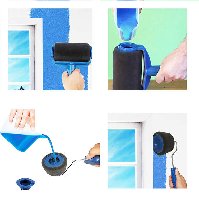 Multi-function Paint drum Roller Pro - Do Home Improvement - [product_variant] - grass - lawn - green grass -