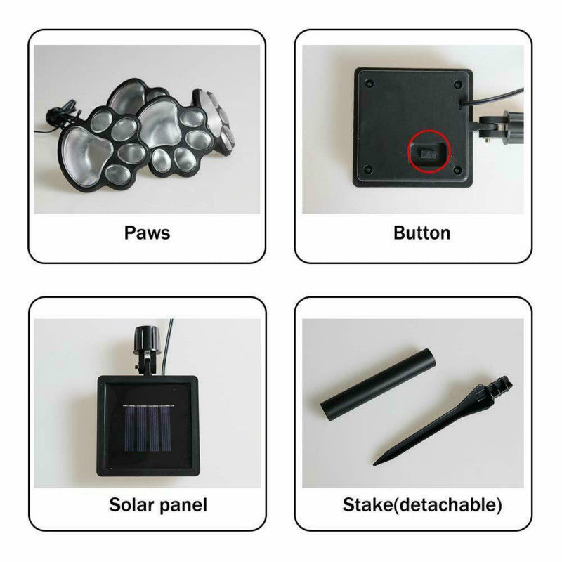 Feet Solar Lights - Do Home Improvement - [product_variant] - grass - lawn - green grass -